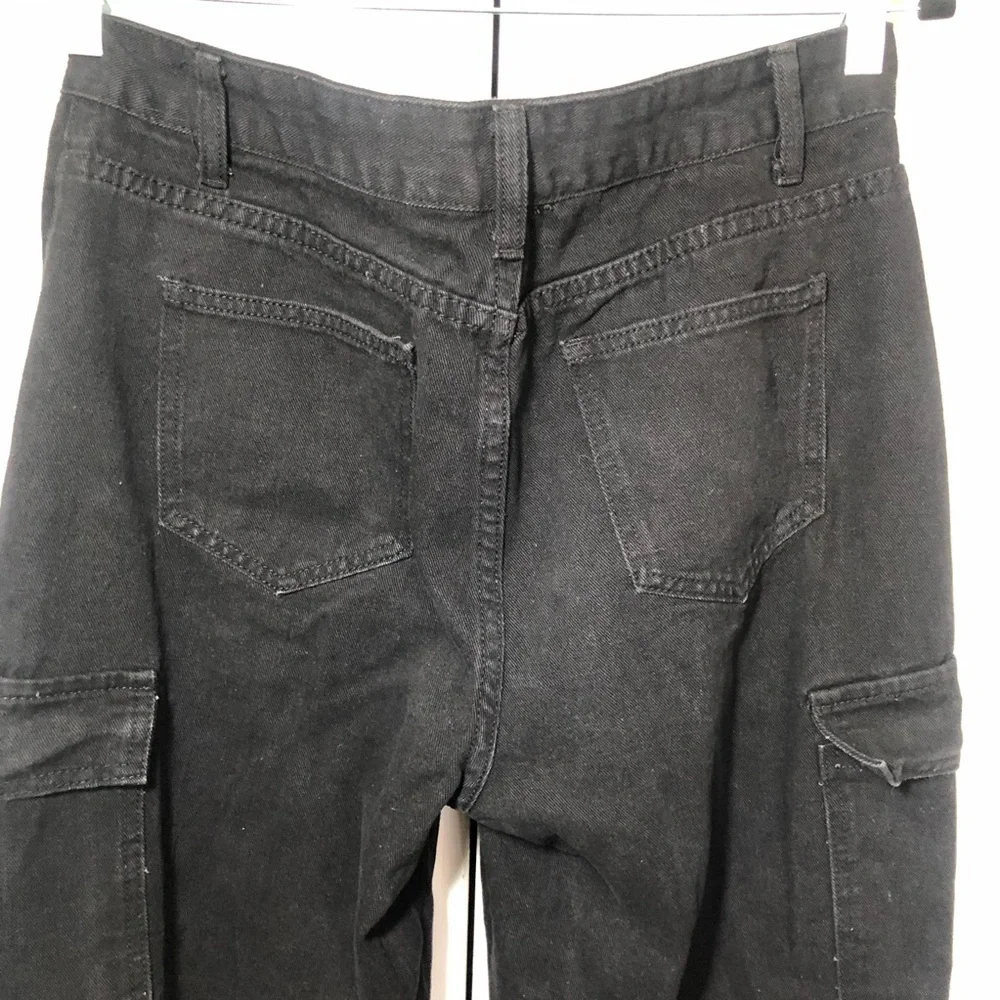 Black Cargo Pants Size 29L